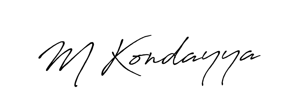 Make a beautiful signature design for name M Kondayya. Use this online signature maker to create a handwritten signature for free. M Kondayya signature style 7 images and pictures png