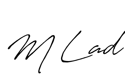 How to Draw M Lad signature style? Antro_Vectra_Bolder is a latest design signature styles for name M Lad. M Lad signature style 7 images and pictures png