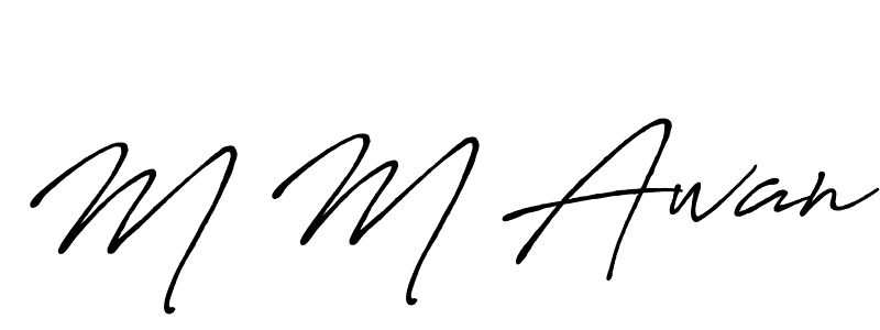 Check out images of Autograph of M M Awan name. Actor M M Awan Signature Style. Antro_Vectra_Bolder is a professional sign style online. M M Awan signature style 7 images and pictures png