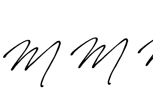 Once you've used our free online signature maker to create your best signature Antro_Vectra_Bolder style, it's time to enjoy all of the benefits that M M M name signing documents. M M M signature style 7 images and pictures png