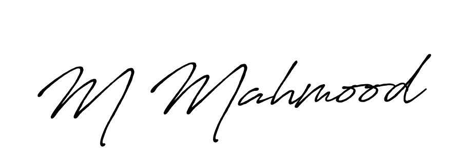 Once you've used our free online signature maker to create your best signature Antro_Vectra_Bolder style, it's time to enjoy all of the benefits that M Mahmood name signing documents. M Mahmood signature style 7 images and pictures png