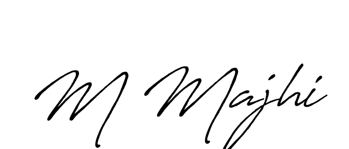 It looks lik you need a new signature style for name M Majhi. Design unique handwritten (Antro_Vectra_Bolder) signature with our free signature maker in just a few clicks. M Majhi signature style 7 images and pictures png