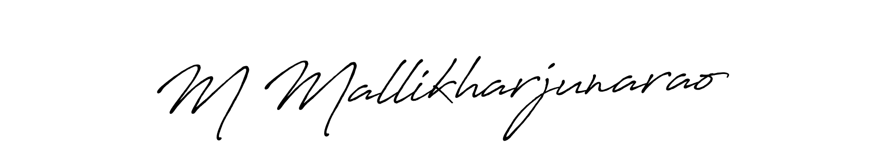 You can use this online signature creator to create a handwritten signature for the name M Mallikharjunarao. This is the best online autograph maker. M Mallikharjunarao signature style 7 images and pictures png