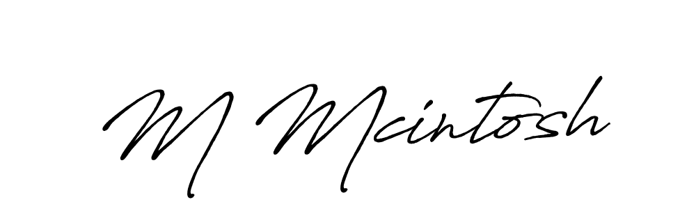 Once you've used our free online signature maker to create your best signature Antro_Vectra_Bolder style, it's time to enjoy all of the benefits that M Mcintosh name signing documents. M Mcintosh signature style 7 images and pictures png