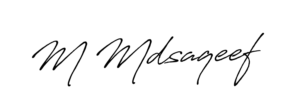 Here are the top 10 professional signature styles for the name M Mdsaqeef. These are the best autograph styles you can use for your name. M Mdsaqeef signature style 7 images and pictures png