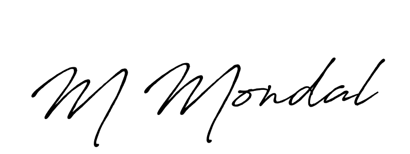 This is the best signature style for the M Mondal name. Also you like these signature font (Antro_Vectra_Bolder). Mix name signature. M Mondal signature style 7 images and pictures png