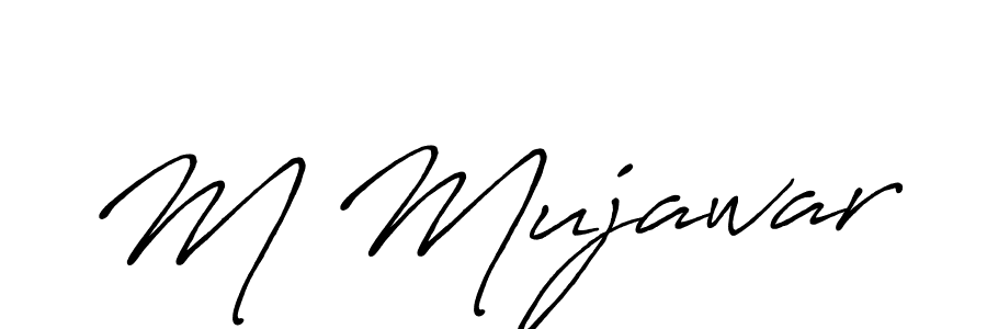 How to Draw M Mujawar signature style? Antro_Vectra_Bolder is a latest design signature styles for name M Mujawar. M Mujawar signature style 7 images and pictures png