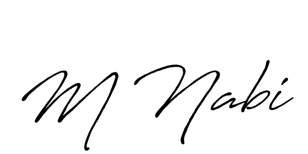 You can use this online signature creator to create a handwritten signature for the name M Nabi. This is the best online autograph maker. M Nabi signature style 7 images and pictures png
