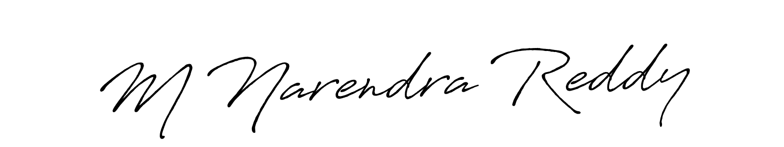 How to Draw M Narendra Reddy signature style? Antro_Vectra_Bolder is a latest design signature styles for name M Narendra Reddy. M Narendra Reddy signature style 7 images and pictures png