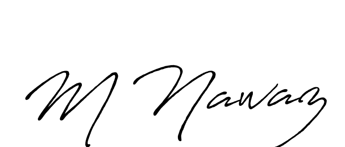 if you are searching for the best signature style for your name M Nawaz. so please give up your signature search. here we have designed multiple signature styles  using Antro_Vectra_Bolder. M Nawaz signature style 7 images and pictures png