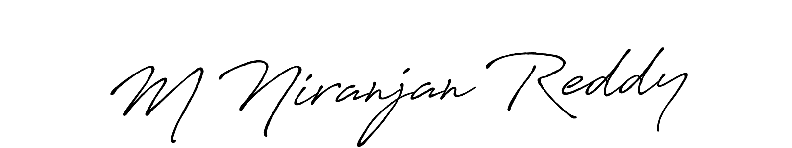 Once you've used our free online signature maker to create your best signature Antro_Vectra_Bolder style, it's time to enjoy all of the benefits that M Niranjan Reddy name signing documents. M Niranjan Reddy signature style 7 images and pictures png