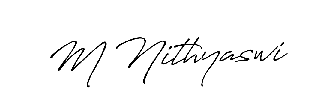 How to Draw M Nithyaswi signature style? Antro_Vectra_Bolder is a latest design signature styles for name M Nithyaswi. M Nithyaswi signature style 7 images and pictures png