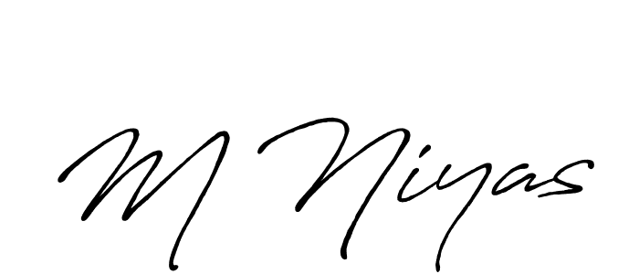 This is the best signature style for the M Niyas name. Also you like these signature font (Antro_Vectra_Bolder). Mix name signature. M Niyas signature style 7 images and pictures png