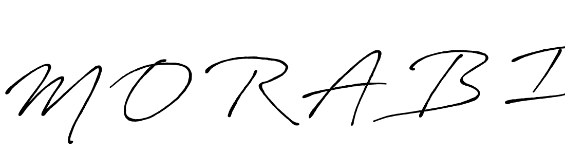You should practise on your own different ways (Antro_Vectra_Bolder) to write your name (M O R A B I) in signature. don't let someone else do it for you. M O R A B I signature style 7 images and pictures png
