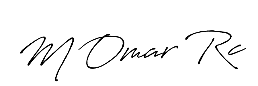 Once you've used our free online signature maker to create your best signature Antro_Vectra_Bolder style, it's time to enjoy all of the benefits that M Omar Rc name signing documents. M Omar Rc signature style 7 images and pictures png