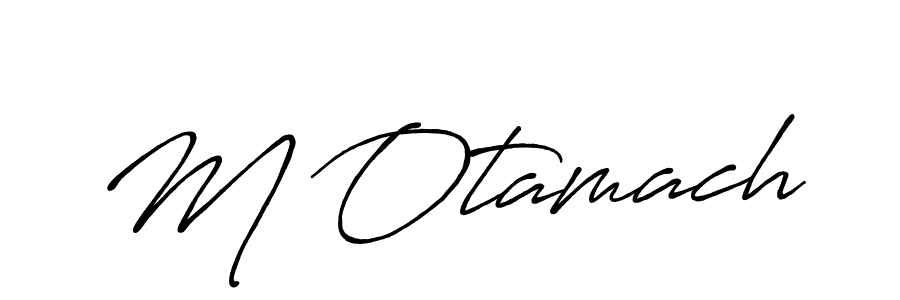 This is the best signature style for the M Otamach name. Also you like these signature font (Antro_Vectra_Bolder). Mix name signature. M Otamach signature style 7 images and pictures png