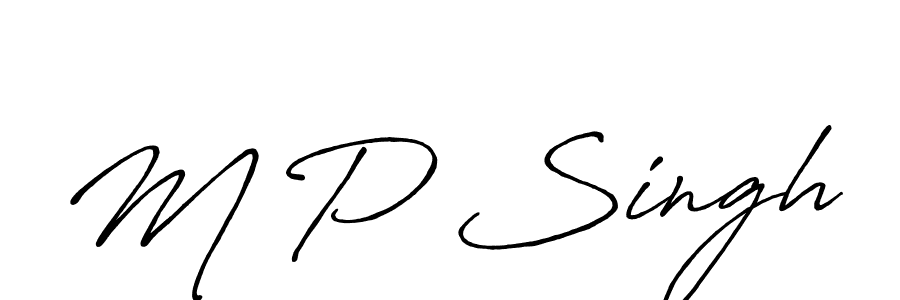 Also we have M P Singh name is the best signature style. Create professional handwritten signature collection using Antro_Vectra_Bolder autograph style. M P Singh signature style 7 images and pictures png