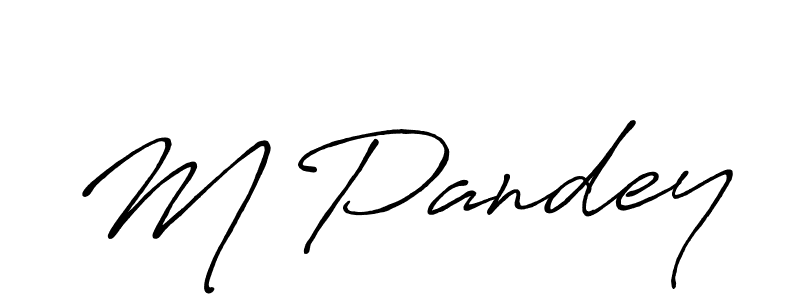 It looks lik you need a new signature style for name M Pandey. Design unique handwritten (Antro_Vectra_Bolder) signature with our free signature maker in just a few clicks. M Pandey signature style 7 images and pictures png