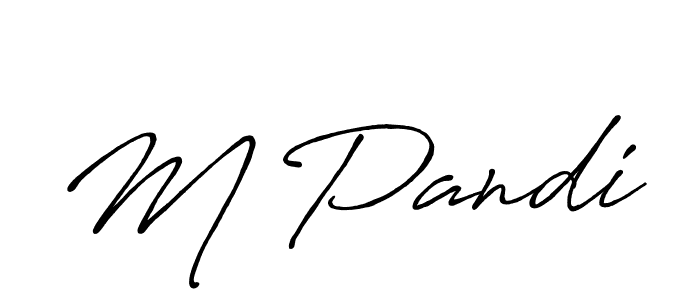 It looks lik you need a new signature style for name M Pandi. Design unique handwritten (Antro_Vectra_Bolder) signature with our free signature maker in just a few clicks. M Pandi signature style 7 images and pictures png