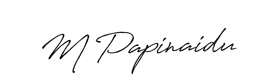 Once you've used our free online signature maker to create your best signature Antro_Vectra_Bolder style, it's time to enjoy all of the benefits that M Papinaidu name signing documents. M Papinaidu signature style 7 images and pictures png