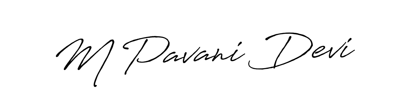 Also You can easily find your signature by using the search form. We will create M Pavani Devi name handwritten signature images for you free of cost using Antro_Vectra_Bolder sign style. M Pavani Devi signature style 7 images and pictures png