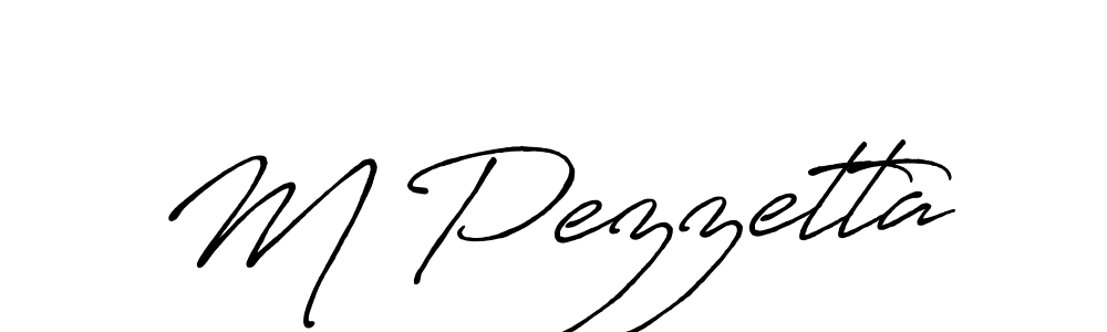 Also You can easily find your signature by using the search form. We will create M Pezzetta name handwritten signature images for you free of cost using Antro_Vectra_Bolder sign style. M Pezzetta signature style 7 images and pictures png