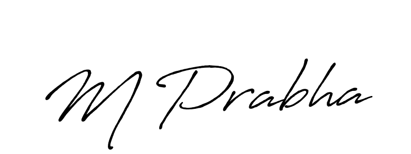 Here are the top 10 professional signature styles for the name M Prabha. These are the best autograph styles you can use for your name. M Prabha signature style 7 images and pictures png