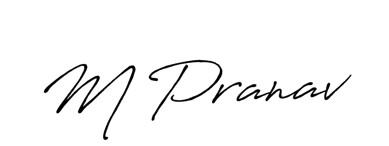 Similarly Antro_Vectra_Bolder is the best handwritten signature design. Signature creator online .You can use it as an online autograph creator for name M Pranav. M Pranav signature style 7 images and pictures png