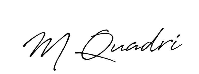 How to Draw M Quadri signature style? Antro_Vectra_Bolder is a latest design signature styles for name M Quadri. M Quadri signature style 7 images and pictures png