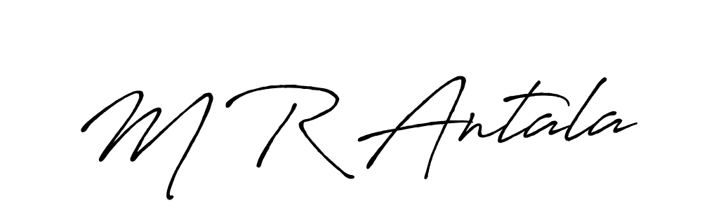 Here are the top 10 professional signature styles for the name M R Antala. These are the best autograph styles you can use for your name. M R Antala signature style 7 images and pictures png