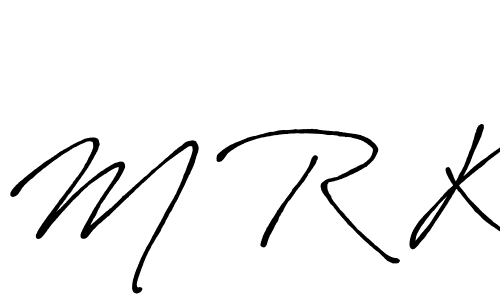 Once you've used our free online signature maker to create your best signature Antro_Vectra_Bolder style, it's time to enjoy all of the benefits that M R K name signing documents. M R K signature style 7 images and pictures png