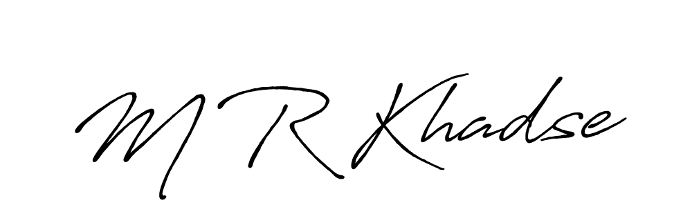 Once you've used our free online signature maker to create your best signature Antro_Vectra_Bolder style, it's time to enjoy all of the benefits that M R Khadse name signing documents. M R Khadse signature style 7 images and pictures png