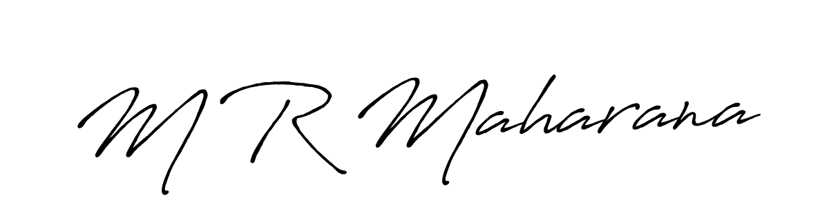 It looks lik you need a new signature style for name M R Maharana. Design unique handwritten (Antro_Vectra_Bolder) signature with our free signature maker in just a few clicks. M R Maharana signature style 7 images and pictures png