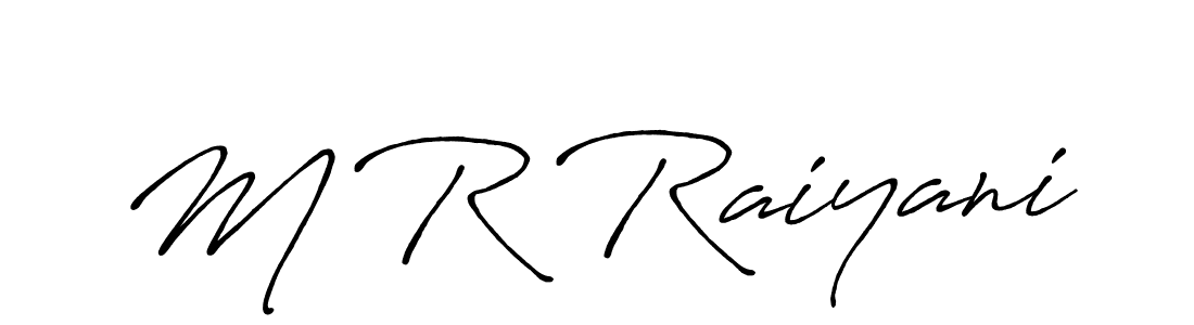 if you are searching for the best signature style for your name M R Raiyani. so please give up your signature search. here we have designed multiple signature styles  using Antro_Vectra_Bolder. M R Raiyani signature style 7 images and pictures png