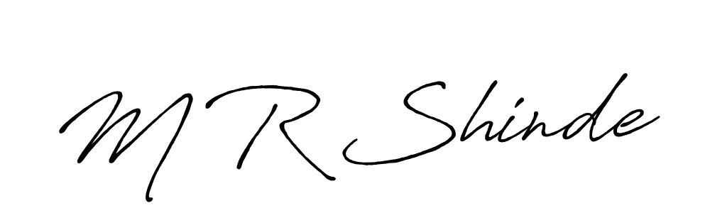 You should practise on your own different ways (Antro_Vectra_Bolder) to write your name (M R Shinde) in signature. don't let someone else do it for you. M R Shinde signature style 7 images and pictures png