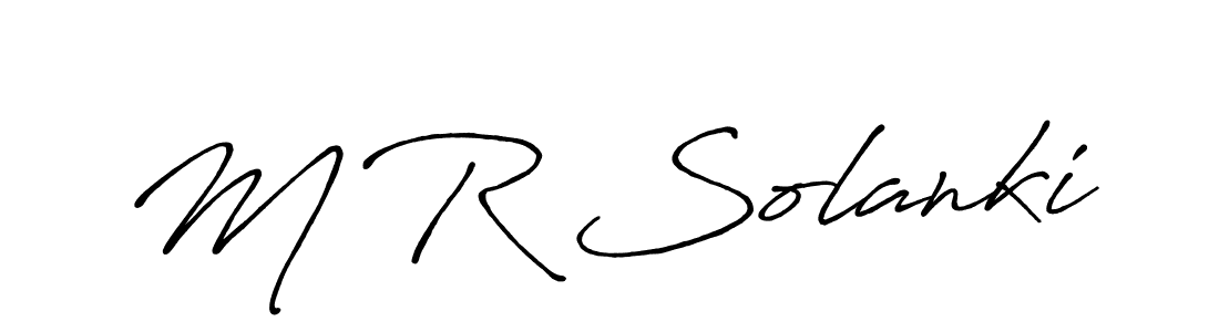 You should practise on your own different ways (Antro_Vectra_Bolder) to write your name (M R Solanki) in signature. don't let someone else do it for you. M R Solanki signature style 7 images and pictures png