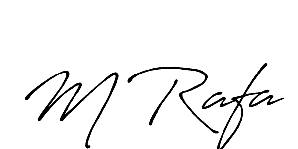 It looks lik you need a new signature style for name M Rafa. Design unique handwritten (Antro_Vectra_Bolder) signature with our free signature maker in just a few clicks. M Rafa signature style 7 images and pictures png
