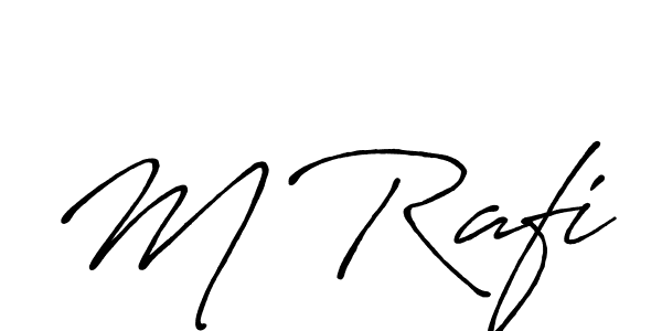 How to Draw M Rafi signature style? Antro_Vectra_Bolder is a latest design signature styles for name M Rafi. M Rafi signature style 7 images and pictures png