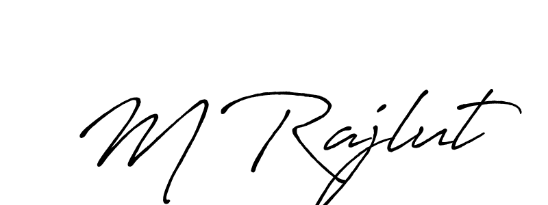 Best and Professional Signature Style for M Rajlut. Antro_Vectra_Bolder Best Signature Style Collection. M Rajlut signature style 7 images and pictures png