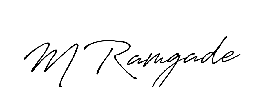 See photos of M Ramgade official signature by Spectra . Check more albums & portfolios. Read reviews & check more about Antro_Vectra_Bolder font. M Ramgade signature style 7 images and pictures png