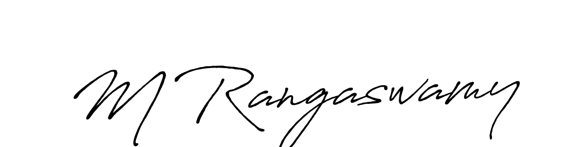 Antro_Vectra_Bolder is a professional signature style that is perfect for those who want to add a touch of class to their signature. It is also a great choice for those who want to make their signature more unique. Get M Rangaswamy name to fancy signature for free. M Rangaswamy signature style 7 images and pictures png
