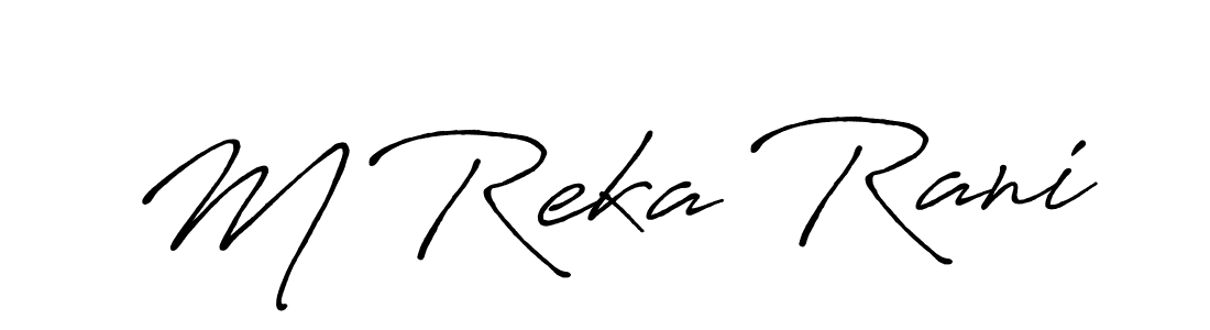 See photos of M Reka Rani official signature by Spectra . Check more albums & portfolios. Read reviews & check more about Antro_Vectra_Bolder font. M Reka Rani signature style 7 images and pictures png