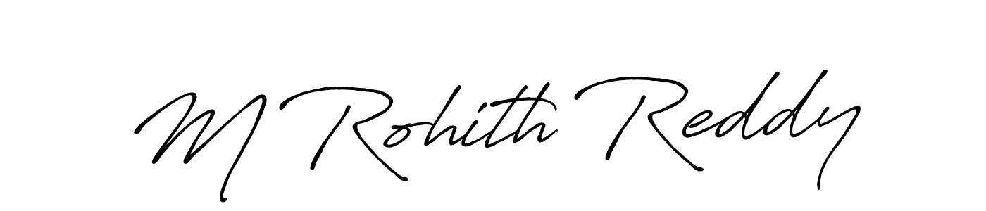 Here are the top 10 professional signature styles for the name M Rohith Reddy. These are the best autograph styles you can use for your name. M Rohith Reddy signature style 7 images and pictures png