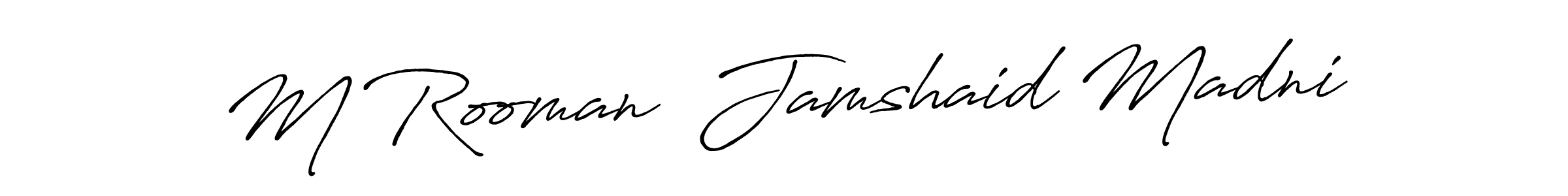 Check out images of Autograph of M Rooman  Jamshaid Madni name. Actor M Rooman  Jamshaid Madni Signature Style. Antro_Vectra_Bolder is a professional sign style online. M Rooman  Jamshaid Madni signature style 7 images and pictures png