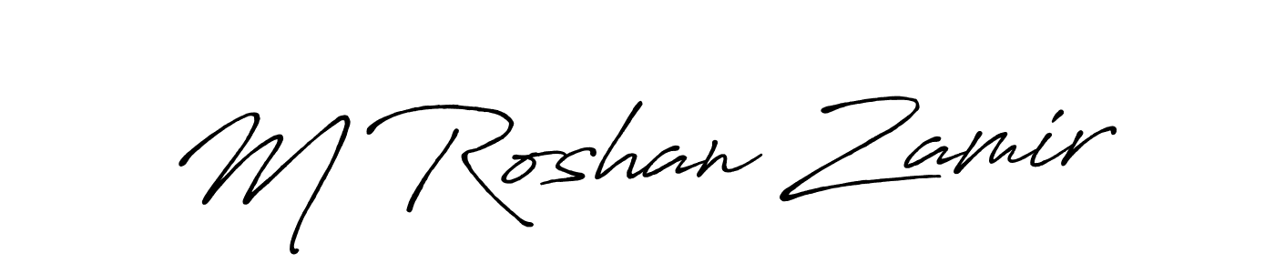 You can use this online signature creator to create a handwritten signature for the name M Roshan Zamir. This is the best online autograph maker. M Roshan Zamir signature style 7 images and pictures png