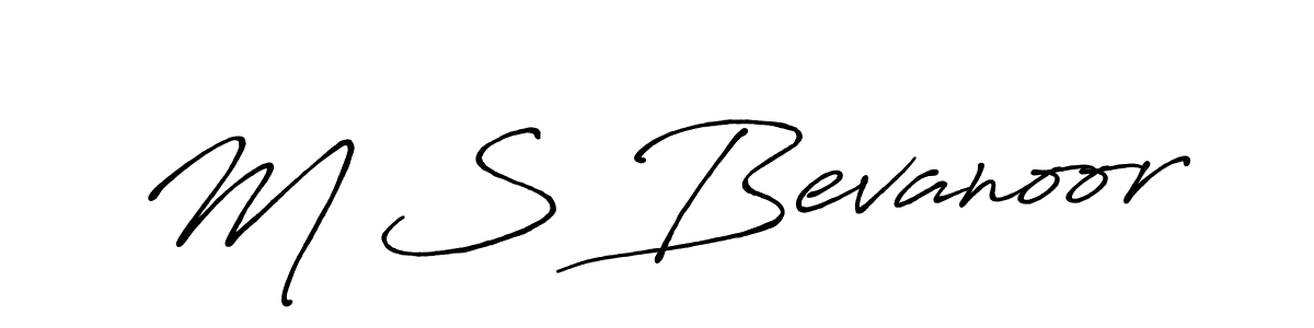 This is the best signature style for the M S Bevanoor name. Also you like these signature font (Antro_Vectra_Bolder). Mix name signature. M S Bevanoor signature style 7 images and pictures png