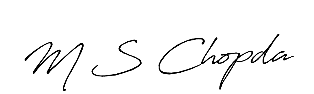 Make a short M S Chopda signature style. Manage your documents anywhere anytime using Antro_Vectra_Bolder. Create and add eSignatures, submit forms, share and send files easily. M S Chopda signature style 7 images and pictures png