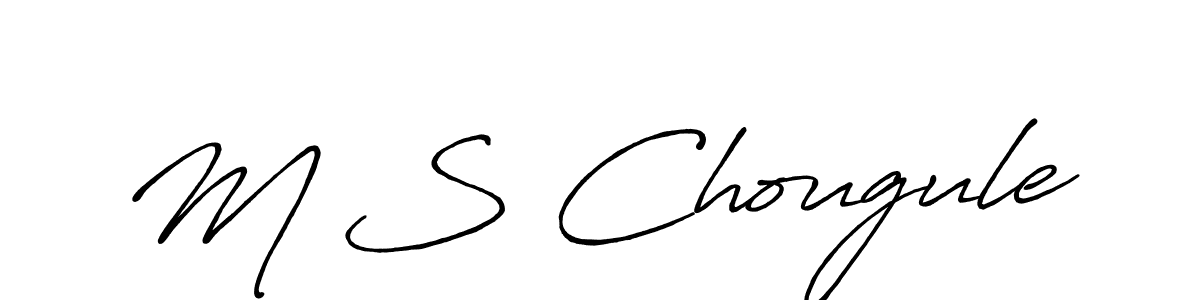 Similarly Antro_Vectra_Bolder is the best handwritten signature design. Signature creator online .You can use it as an online autograph creator for name M S Chougule. M S Chougule signature style 7 images and pictures png