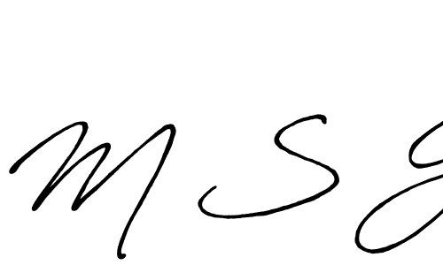 Similarly Antro_Vectra_Bolder is the best handwritten signature design. Signature creator online .You can use it as an online autograph creator for name M S G. M S G signature style 7 images and pictures png