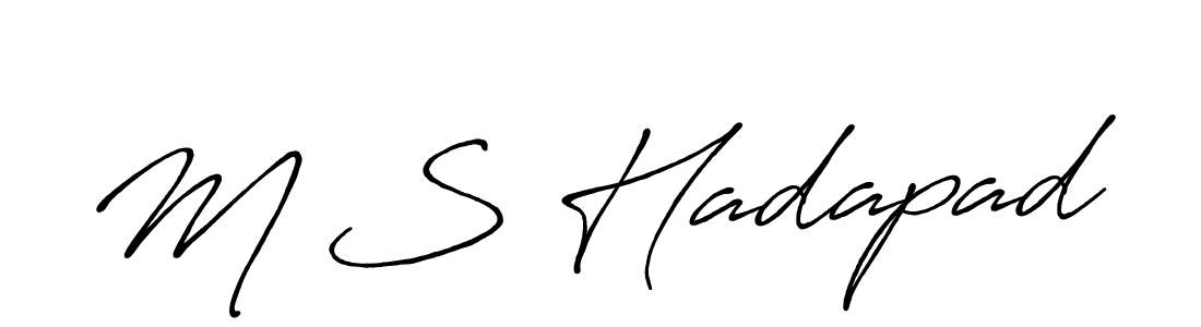 Once you've used our free online signature maker to create your best signature Antro_Vectra_Bolder style, it's time to enjoy all of the benefits that M S Hadapad name signing documents. M S Hadapad signature style 7 images and pictures png